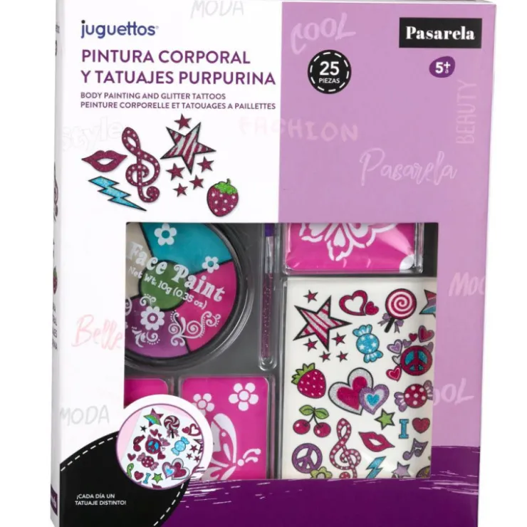 Pintura Corporal y Tatuajes Purpurina>Pasarela Sale