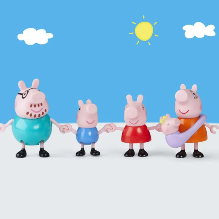 Pack 5 Figuras Peppa y su Familia de 5>Peppa pig Online
