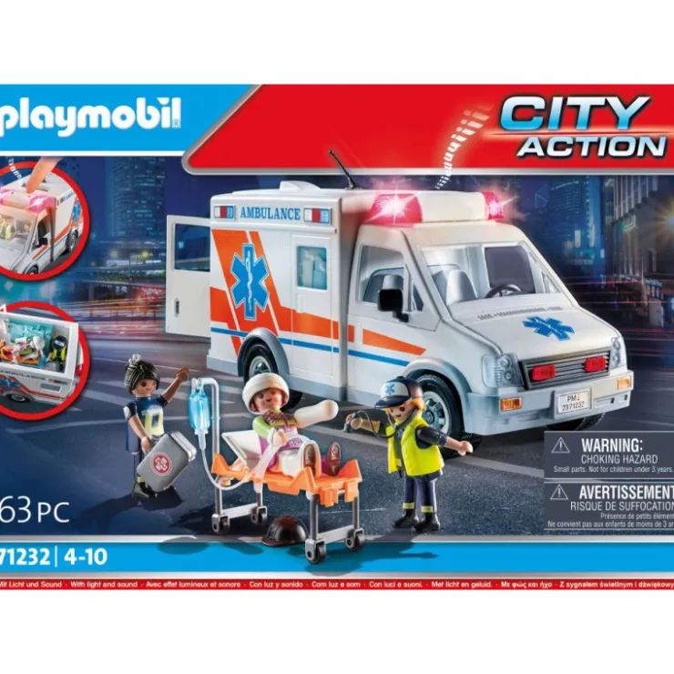 City Action Ambulancia - 71232>Playmobil New