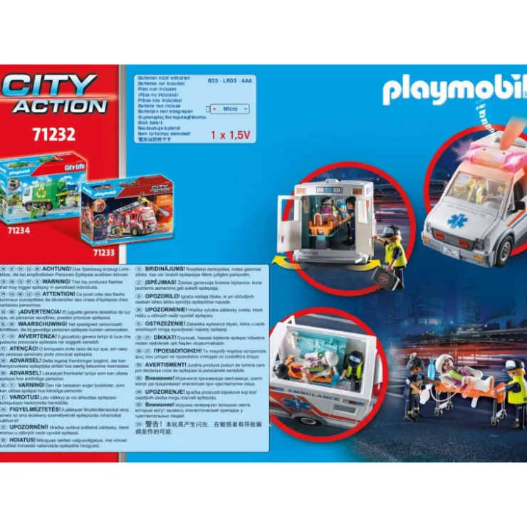 City Action Ambulancia - 71232>Playmobil New