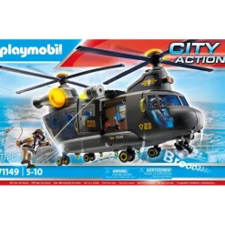 City Action Fuerza Especiales Helicóptero Banana - 71149>Playmobil Discount