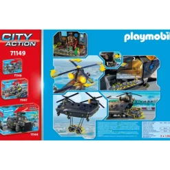 City Action Fuerza Especiales Helicóptero Banana - 71149><noscript><img width=