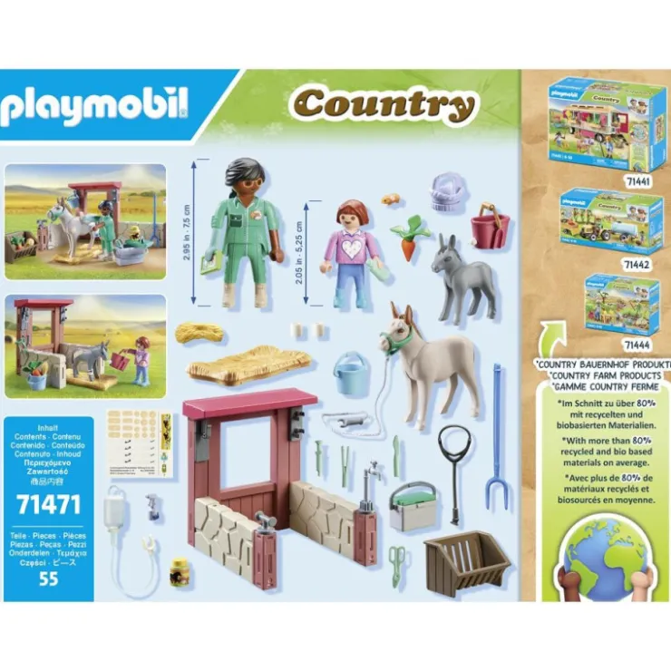 Country Starter Pack Veterinaria De Granja - 71471>Playmobil Online