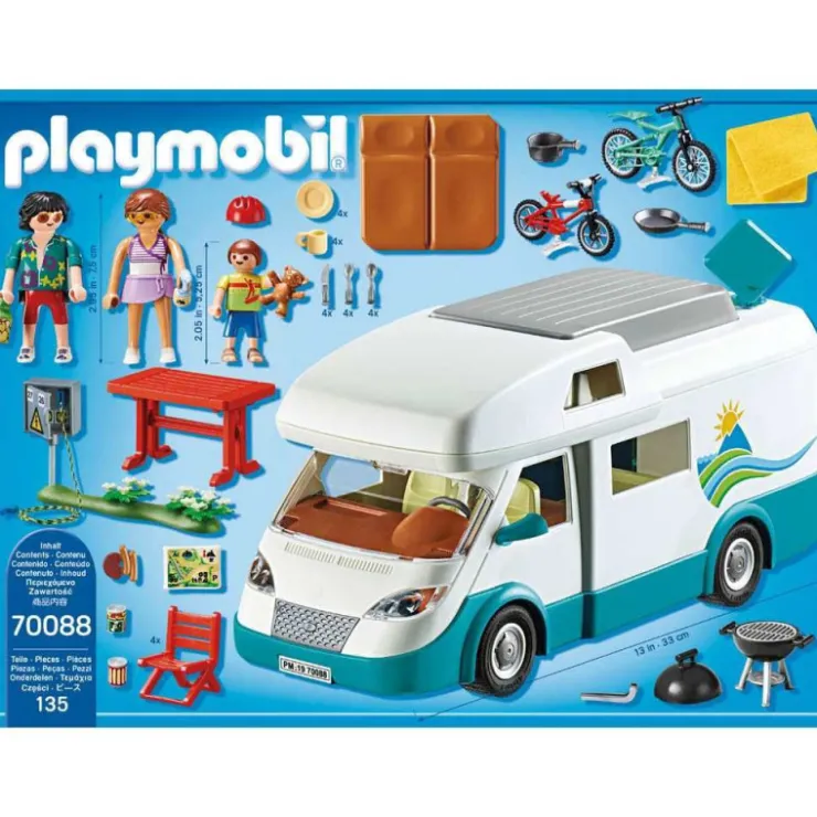 Family Fun Caravana de Verano - 70088>Playmobil