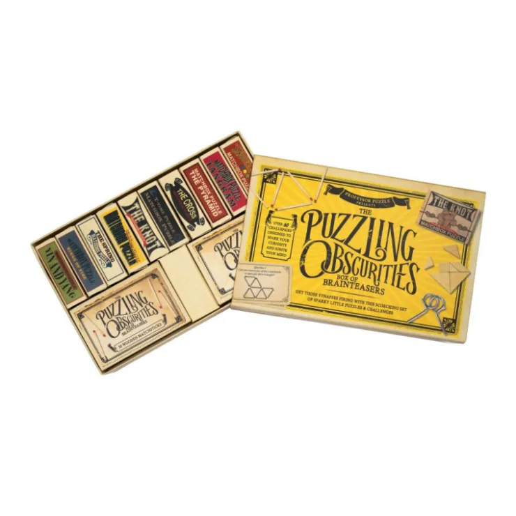 Professor Puzzle The Puzzling Obscurities Caja con Desafíos para la Mente> Online