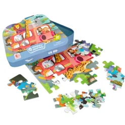 Puzzle 49 Piezas Animales><noscript><img width=