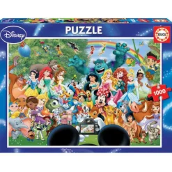 Puzzle 1000 Piezas el Maravilloso Mundo de II>Disney