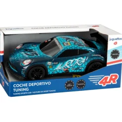 Coche Deportivo Tuning Azul>4r Clearance