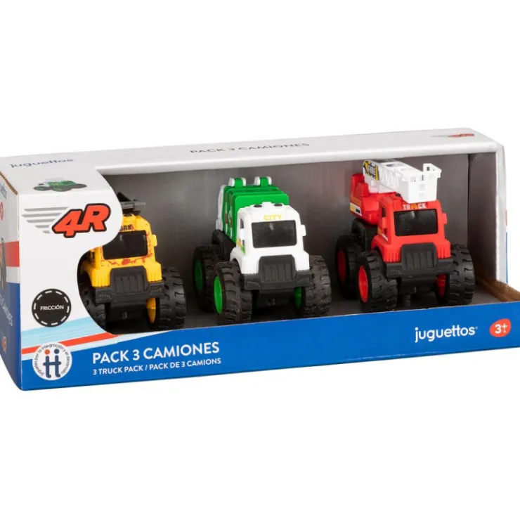 Pack 3 Camiones>4r