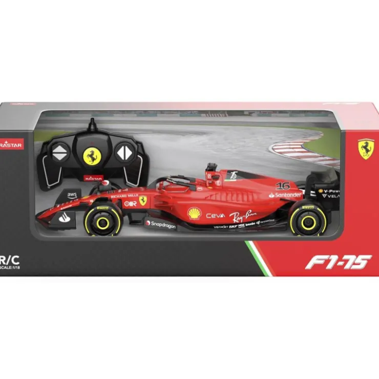 Rastar Radio Control Ferrari F1 75 1:18>Otras marcas New