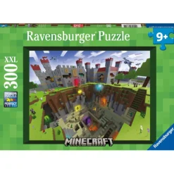 Ravensburger Puzzle 300 Piezas XXL>Minecraft Hot