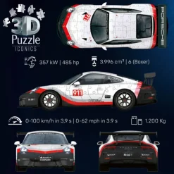 Ravensburger Puzzle 3D Porsche 911 GT3 Cup><noscript><img width=
