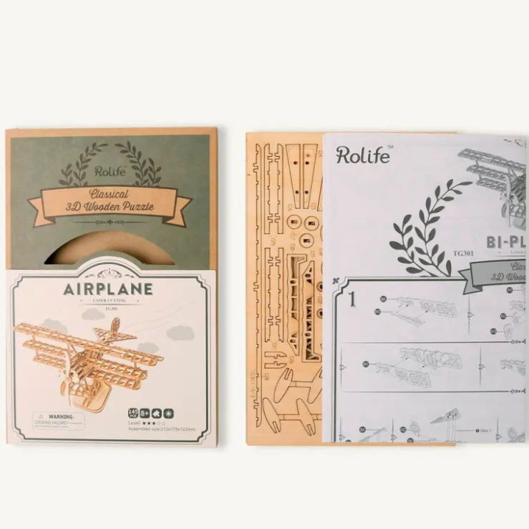 Robotime Avión Maqueta de Madera>Otras marcas Online