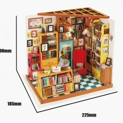 Robotime Biblioteca de Sam Maqueta><noscript><img width=
