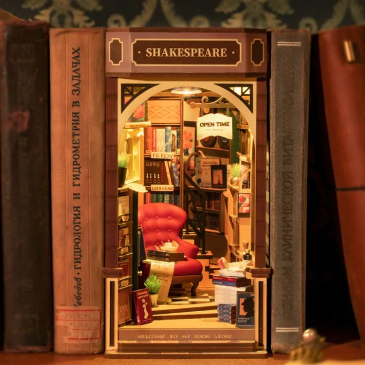 Robotime Bookstore Maqueta de Madera> Outlet