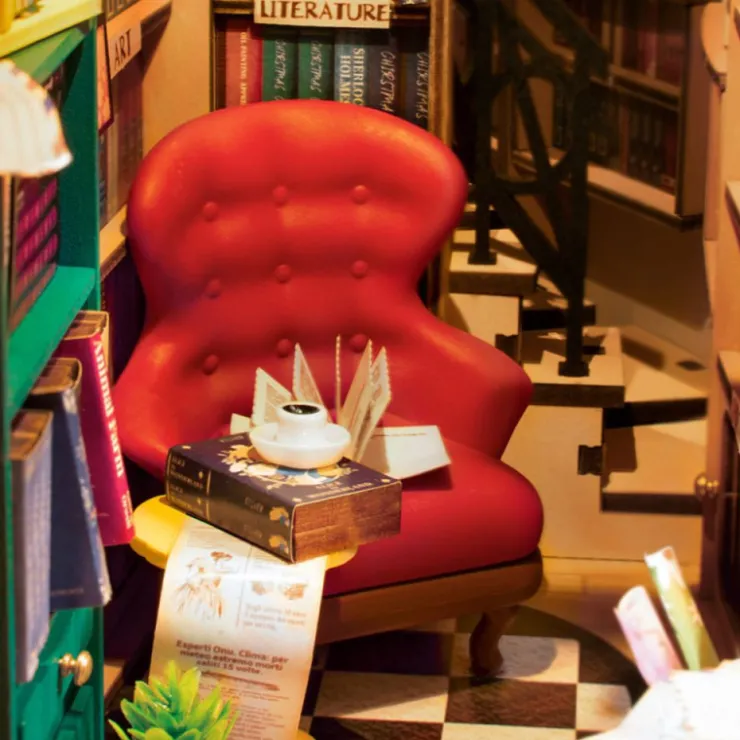 Robotime Bookstore Maqueta de Madera> Outlet