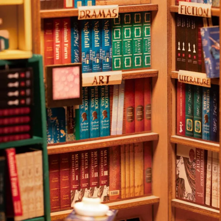 Robotime Bookstore Maqueta de Madera> Outlet