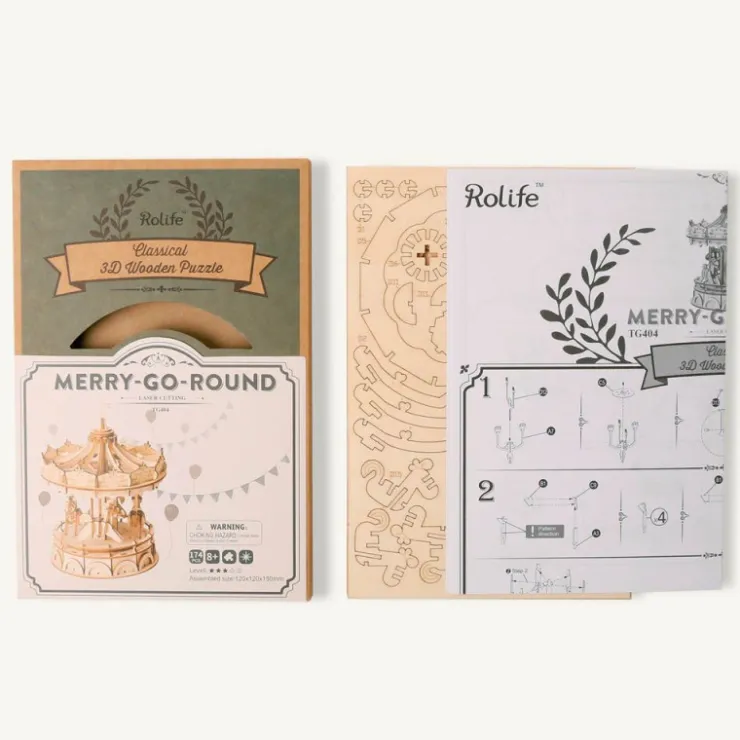 Robotime Carrousel Maqueta de Madera>Otras marcas Online