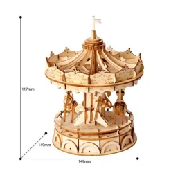 Robotime Carrousel Maqueta de Madera><noscript><img width=