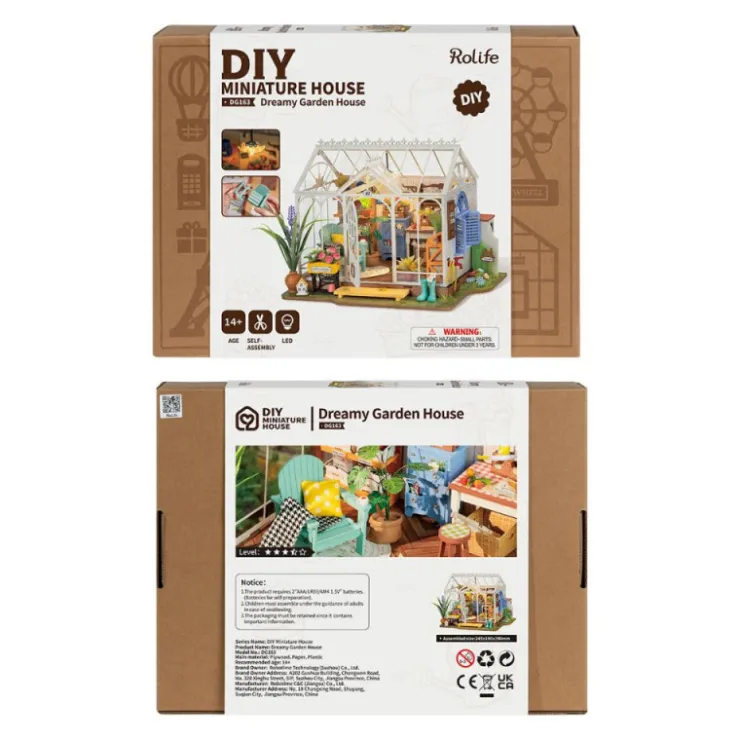 Robotime Dreamy Garden House Maqueta>