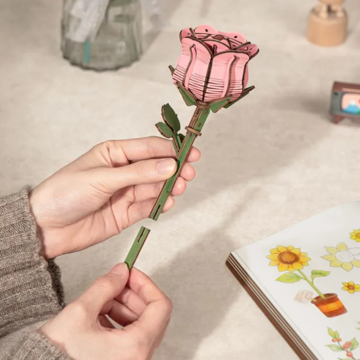 Robotime Flower Bouquet Maqueta> New