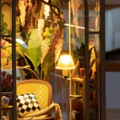 Robotime Flower House Sujetalibros><noscript><img width=