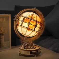 Robotime Globo Luminoso Maqueta de Madera><noscript><img width=