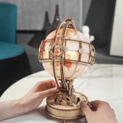 Robotime Globo Luminoso Maqueta de Madera><noscript><img width=