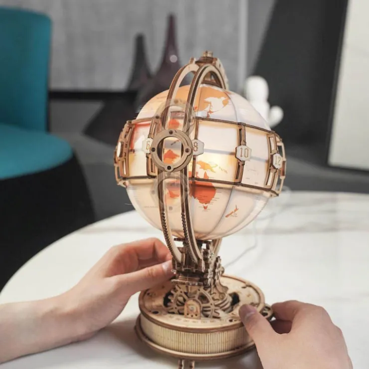 Robotime Globo Luminoso Maqueta de Madera>Otras marcas New