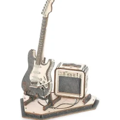Robotime Guitarra Eléctrica con Amplificador Maqueta de Madera> Clearance