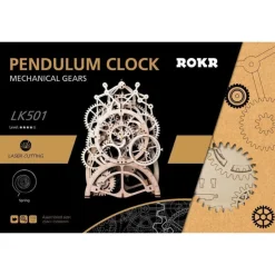Robotime Reloj de Péndulo Maqueta de Madera><noscript><img width=