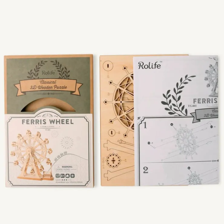 Robotime Rueda de la Fortuna Maqueta de Madera>Otras marcas Online