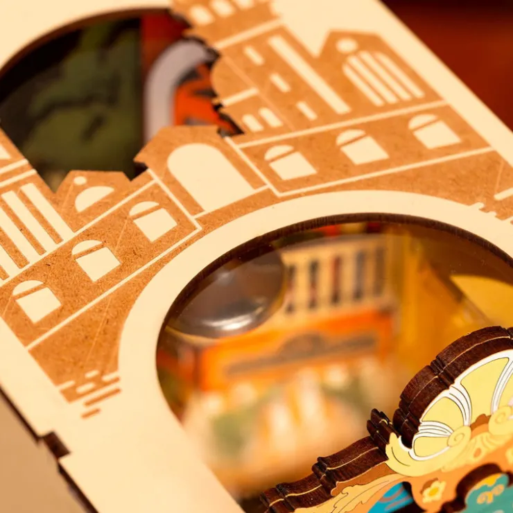 Robotime Sujetalibros Venecia Romántica Maqueta> Discount