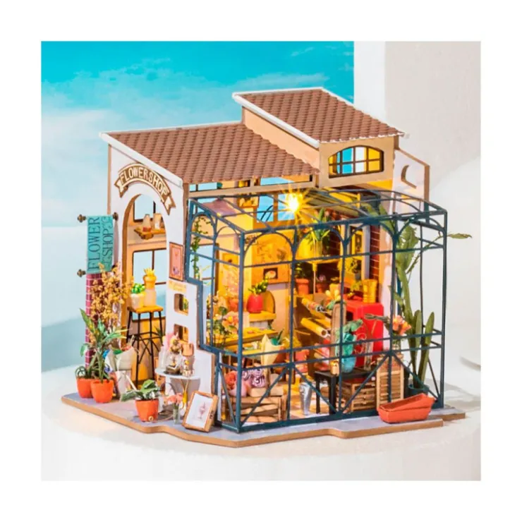 Robotime Tienda de Flores de Emily Maqueta>Otras marcas Outlet