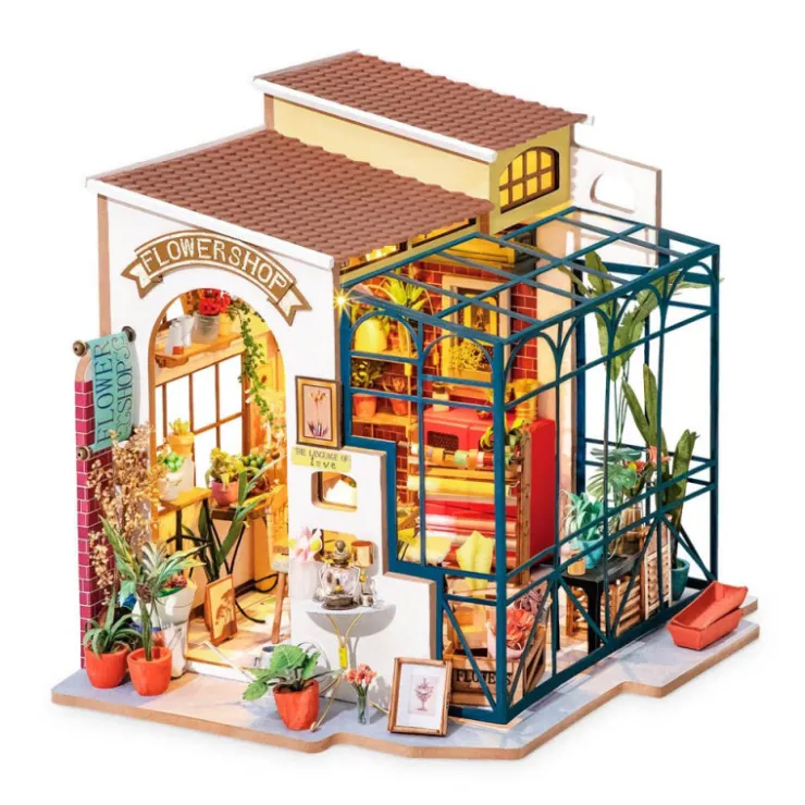 Robotime Tienda de Flores de Emily Maqueta>Otras marcas Outlet