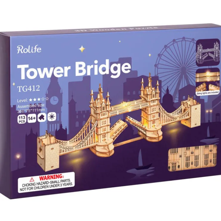 Robotime Tower Bridge Maqueta de Madera>Otras marcas Clearance