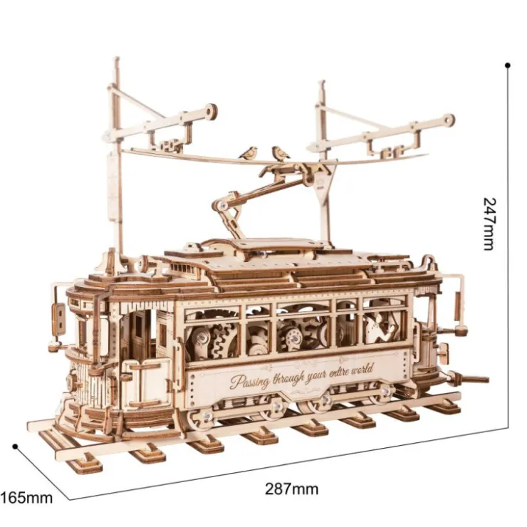 Robotime Tranvía Clásico Maqueta de Madera>