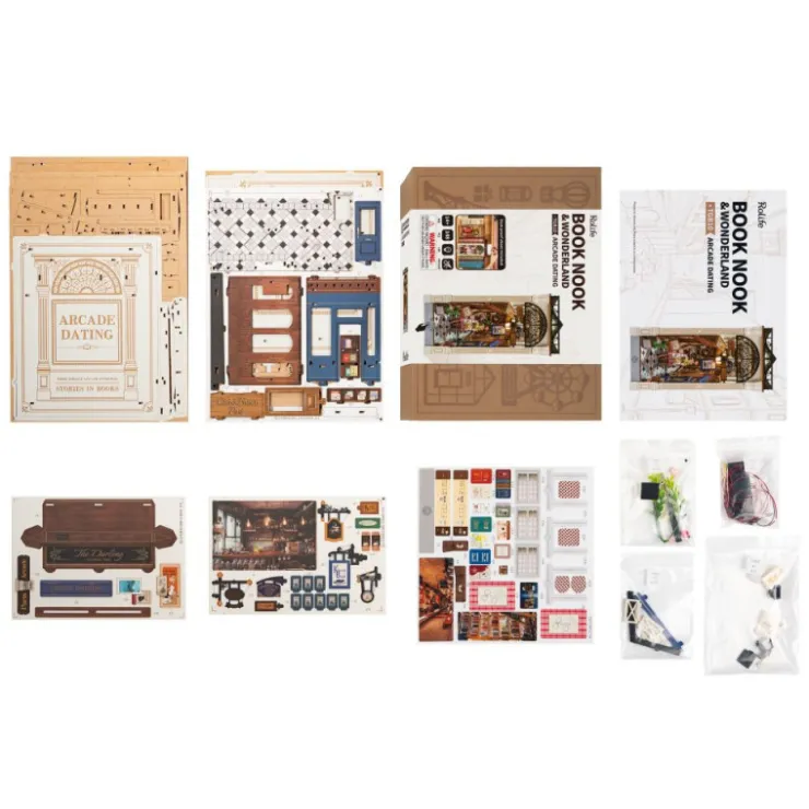 Rolife Arcade Dating Maqueta de Madera>