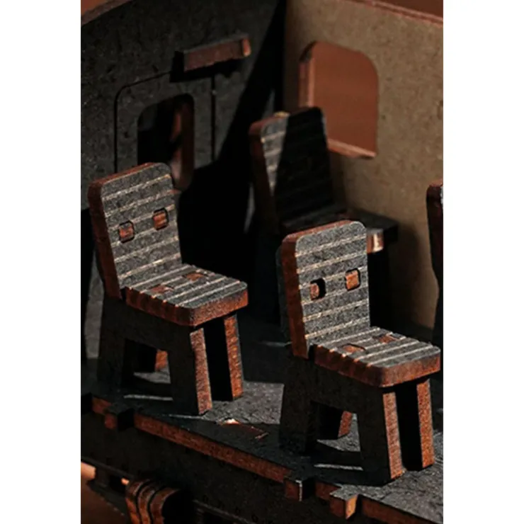 Rolife Steam Journey Rompecabezas 3D de Madera> New