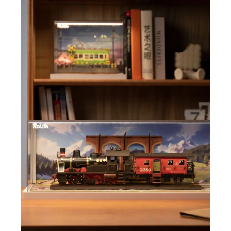 Rolife Steam Journey Rompecabezas 3D de Madera> New