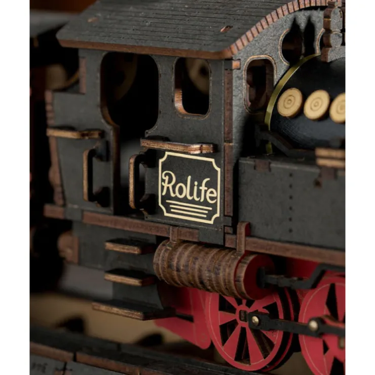 Rolife Steam Journey Rompecabezas 3D de Madera> New