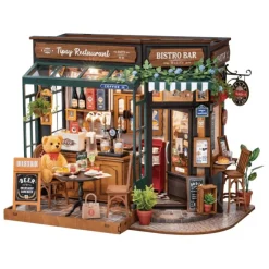 Rolife Tipsy Restaurant Maqueta de Madera> Hot