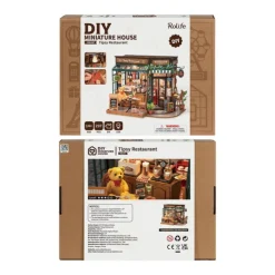 Rolife Tipsy Restaurant Maqueta de Madera> Hot