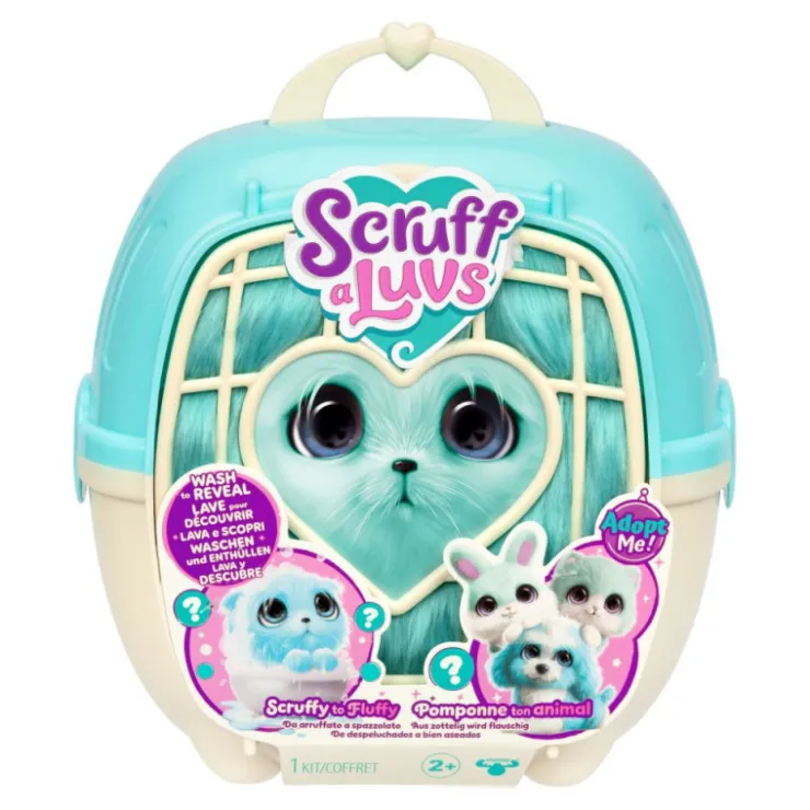 ScruffaLuvs Azul Peluche con Transportín y Accesorios Varios Modelos>Otras marcas Clearance