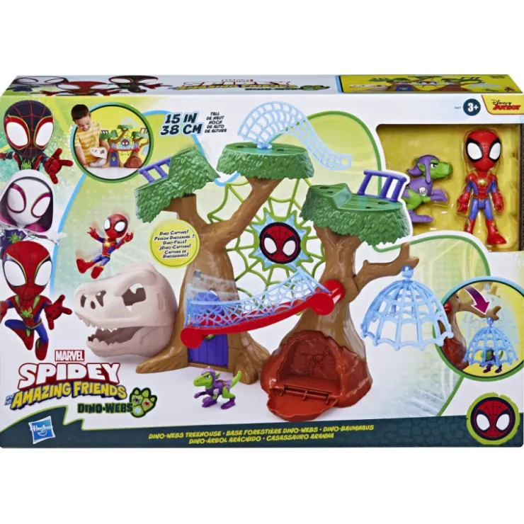 Dino-Árbol Arácnido>Spidey and his amazing friends