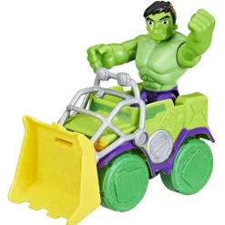 Spidey Set Figura y Camión Demoledor Hulk>Disney Clearance