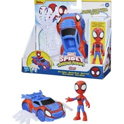 Spidey Set Figura y Vehículo Arácnido><noscript><img width=