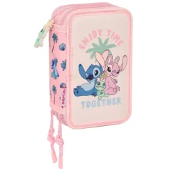 Stitch Beach Plumier Triple 37 Piezas>Disney