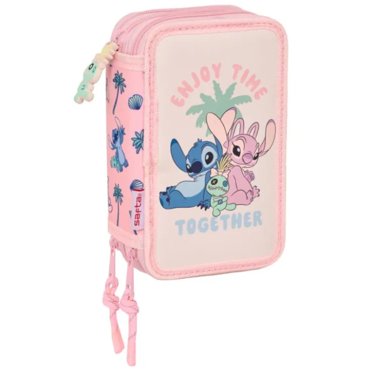 Stitch Beach Plumier Triple 37 Piezas>Disney