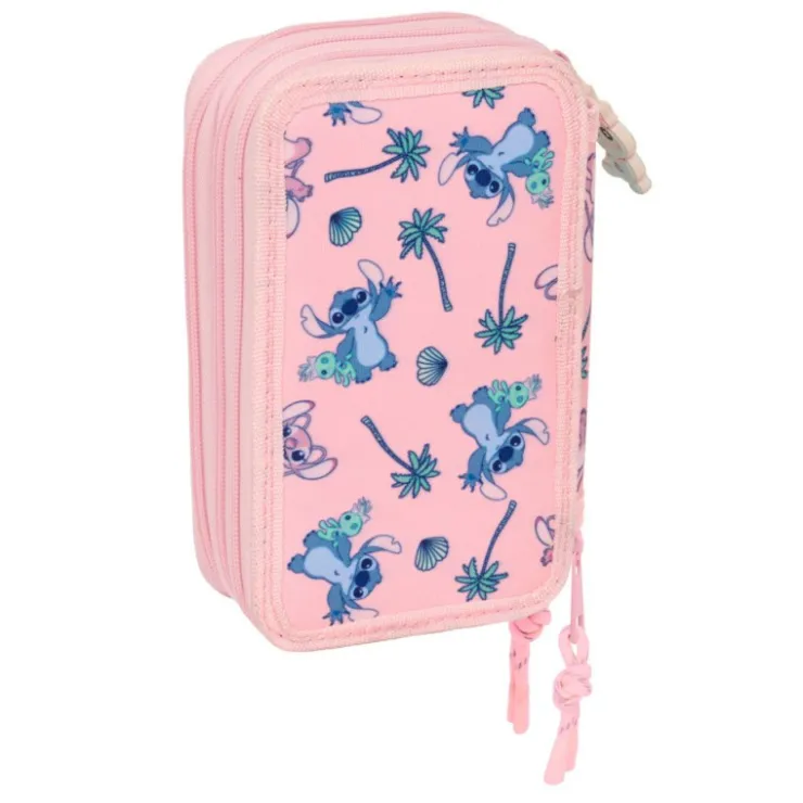 Stitch Beach Plumier Triple 37 Piezas>Disney